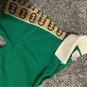 Green Gucci Polo